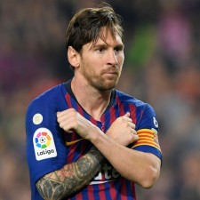 Blessure au bras Messi pendant trois semaines